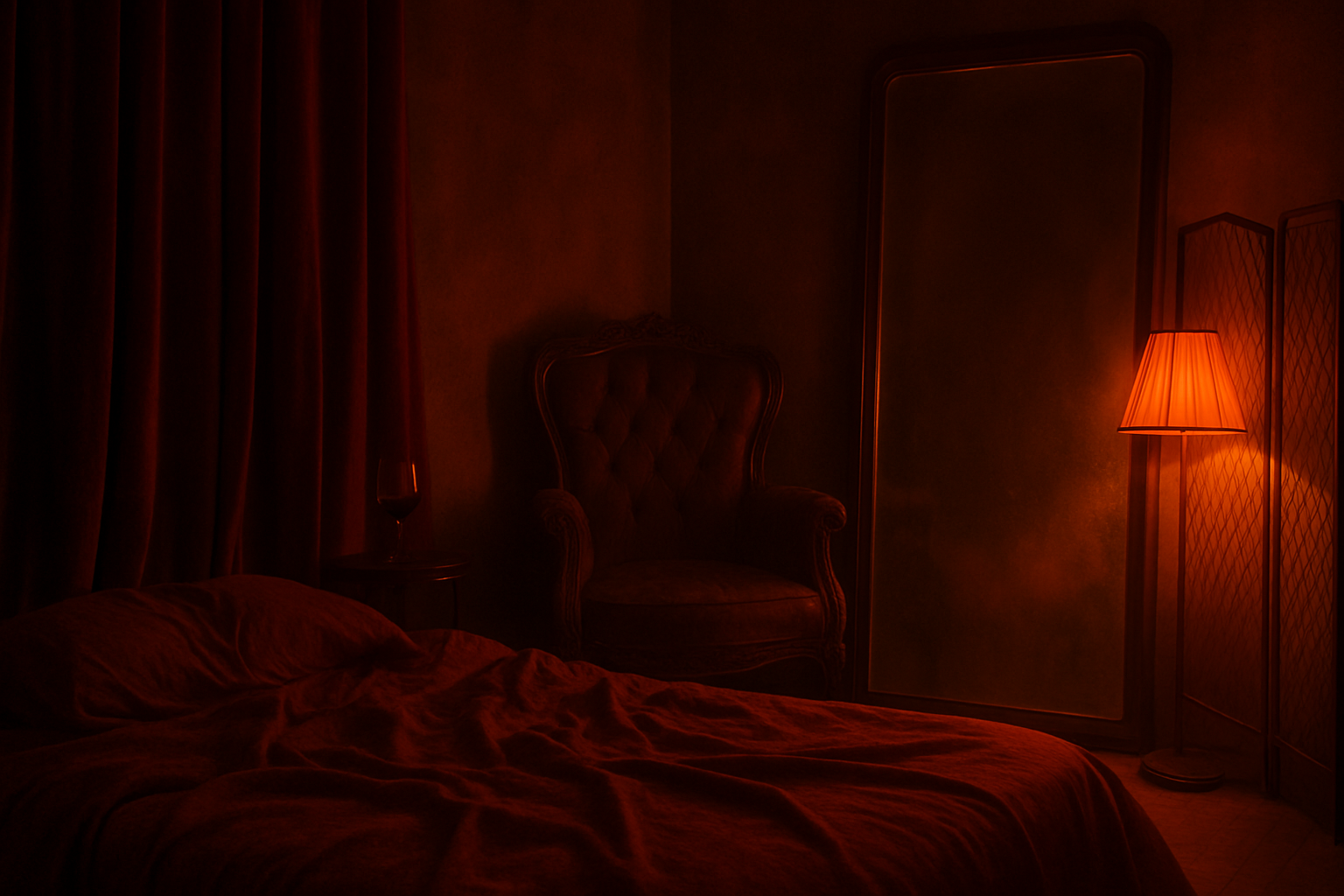 Ambiance sensuelle et intime